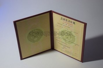 Красный Диплом о Высшем Образовании 1987г в Иркутске